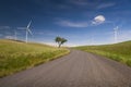 Palouse Wind Farm Royalty Free Stock Photo